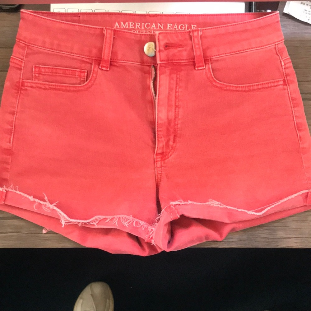 American eagle high rise shorts